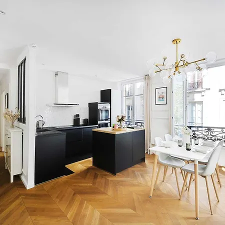 Charming Apt- 2bd 4p - Saintonge Le Marais 公寓