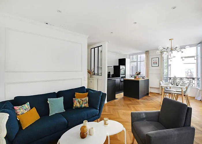 Апартаменты Charming Apt- 2bd 4p - Saintonge Le Marais
